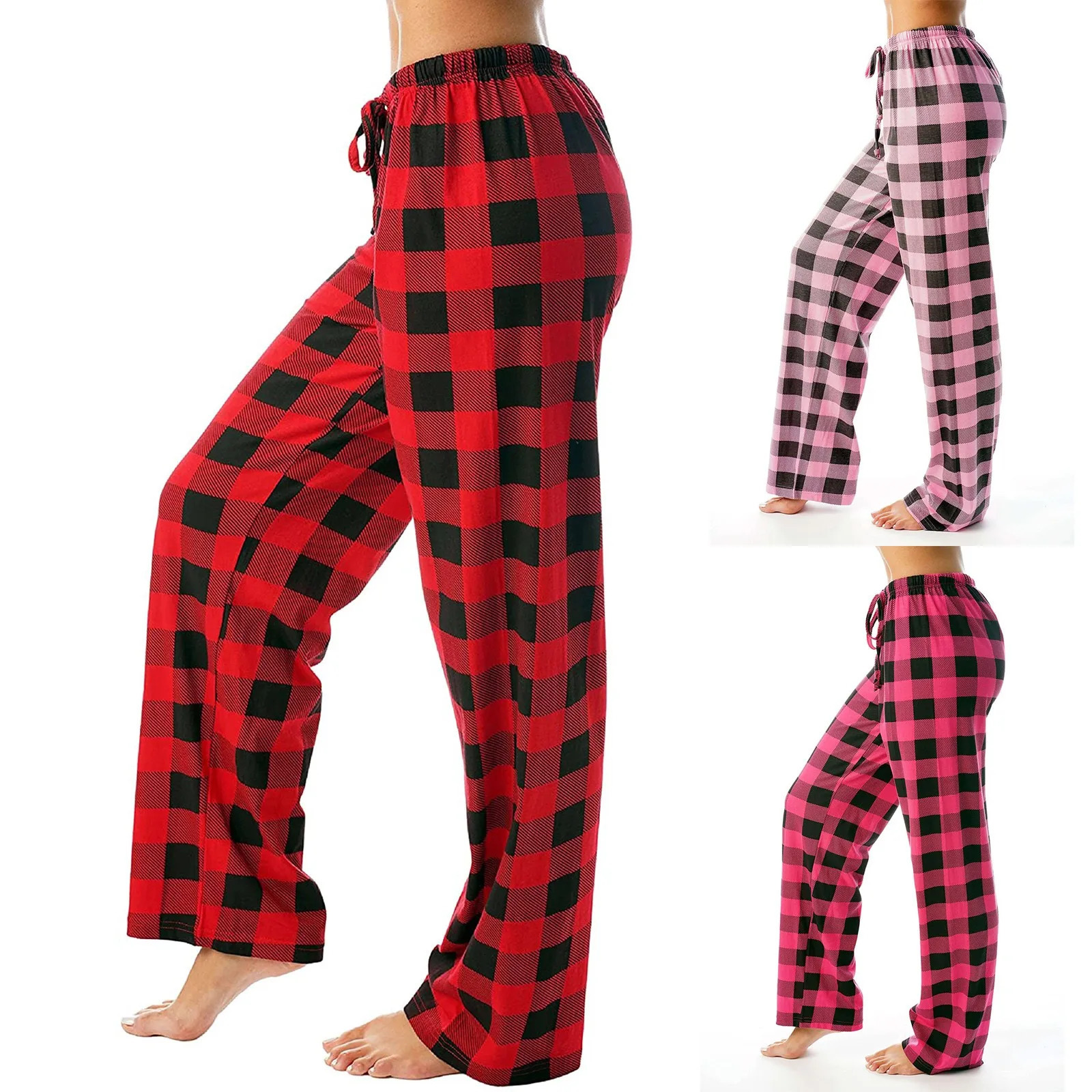 Sweatpants Cargo Pants Men Casual Plaid Loose Sport Plaid Pajama Trousers MenS Clothing Sports Pants Clothing Joggers 251024