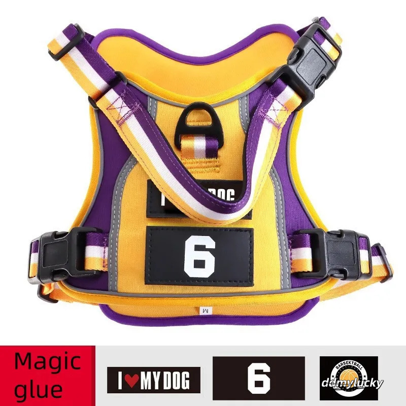 - Adjustable No Pull Dog Harness With A Handle, Reflective Soft Padded Pet Vest For Dogs, Extra Large Size Ddmylucky