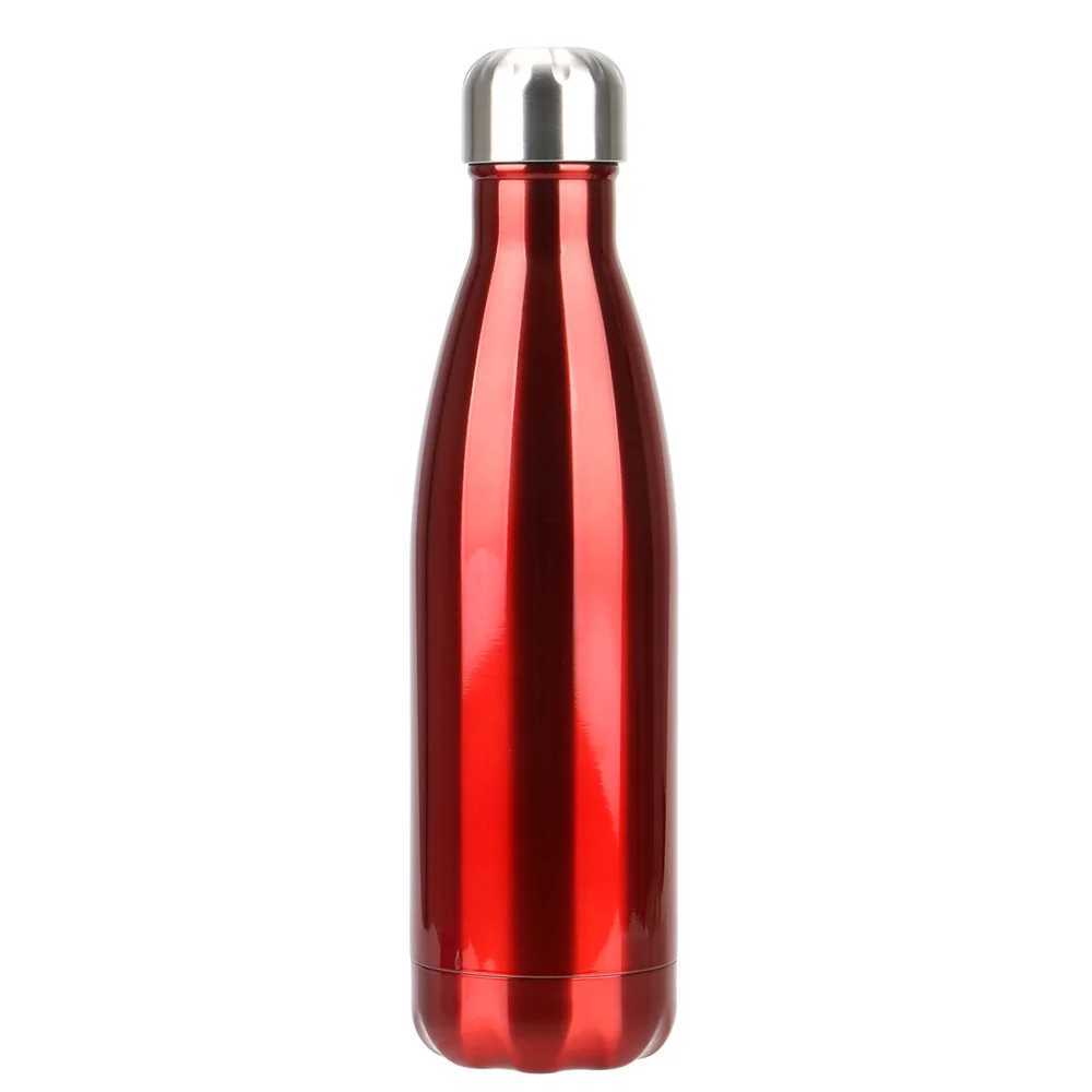 BPA Free Thermos Cola Water Beer Thermos DoubleWall Insulated Vacuum Flask Stainless Steel Water Bottle for Sport Bottles 500ml J251025