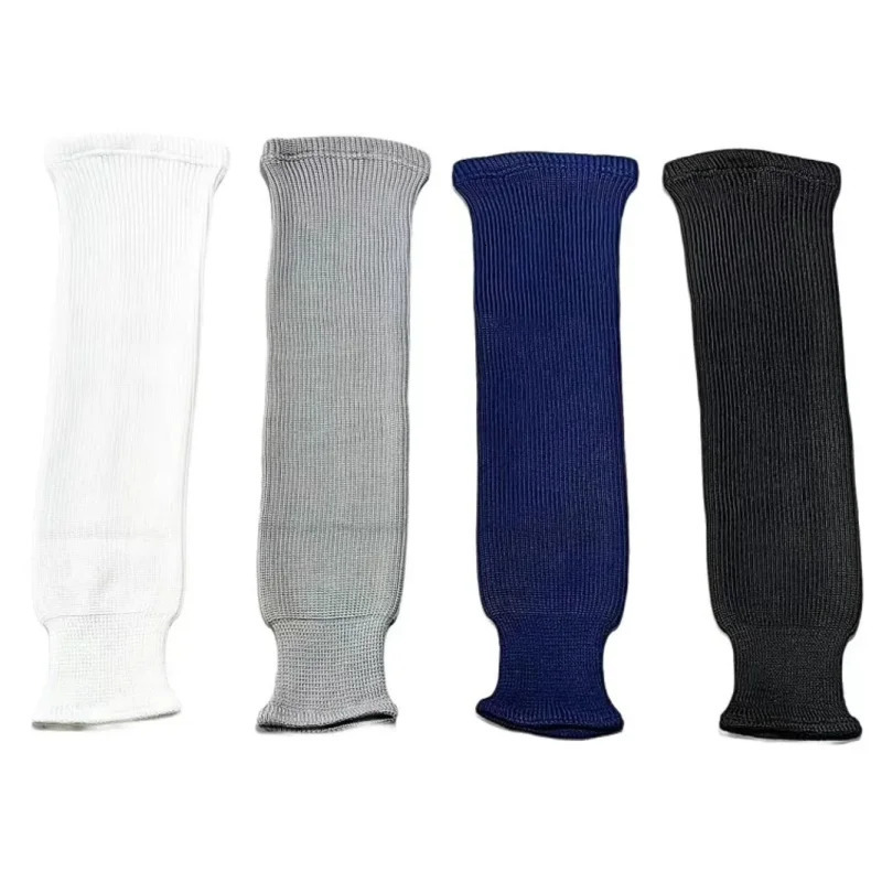 Solid Color Ice Hockey Socks Mens Training Sportswear Stockings Child Knitted Thickened Ice Hockey Leggings High Elasticity 251023