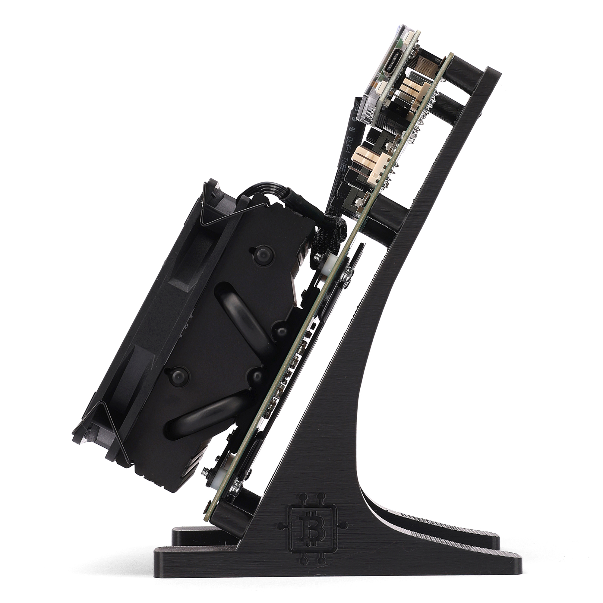 Stellapex Solo Miner Nerdqaxe++ 4.8TH/s Bitcoin Miner Hashrate 75W Power BM1370 Chips ASIC Miners Cryptocurrency Mining Hardware Crypto Machine Home B