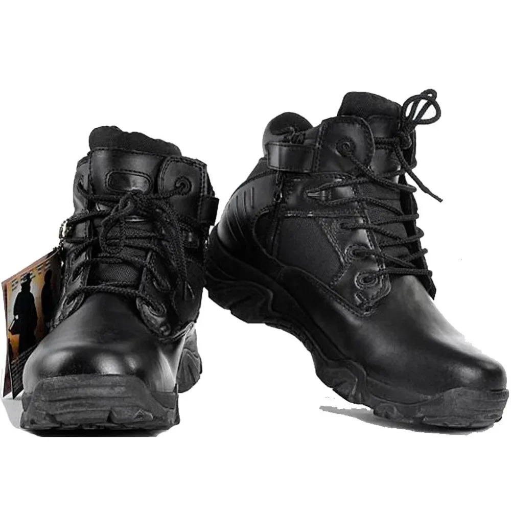 Winter Men Combat Boots Leather Desert Work Safety Shoes Tactical Ankle Boots Mens Botas Tacticos Zapatos 251021