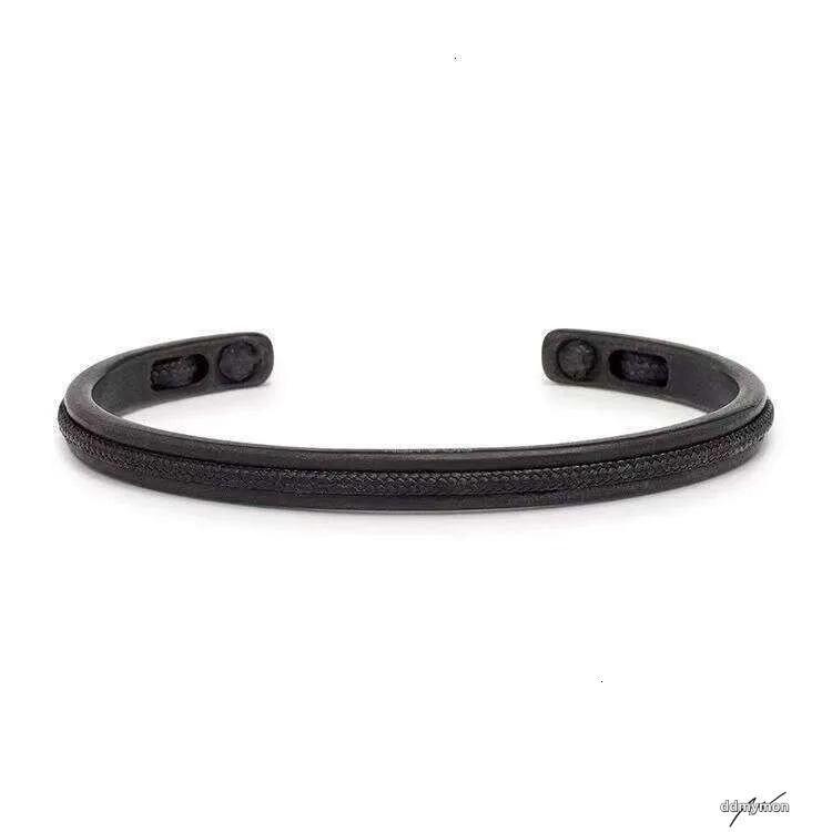 Handwoven Red Rope - Open Design, Creative Couple Bracelet With Black Accents Ddmymon