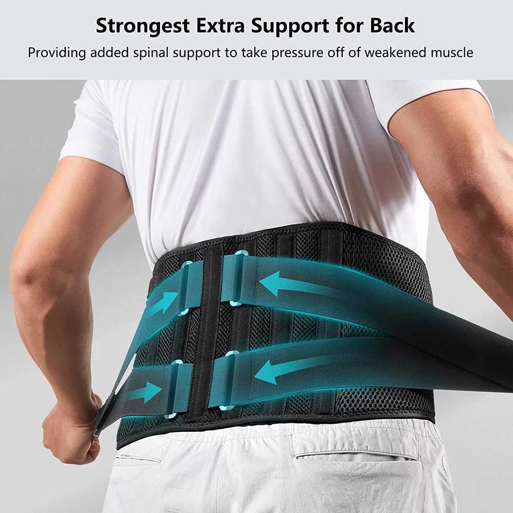 Back Brace for Men and Women Breathable Waist Lumbar Lower Back Support Belt for Sciatica Herniated Disc Scoliosis Back Pain Y251025
