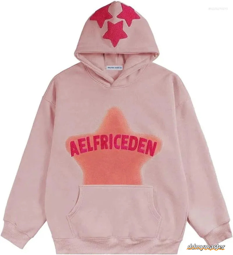 Men's Hoodies Spring Hip-Hop Street Graffiti Hoodie For Men Clothes Women Retro Casual Sports Couple Ddmymaster