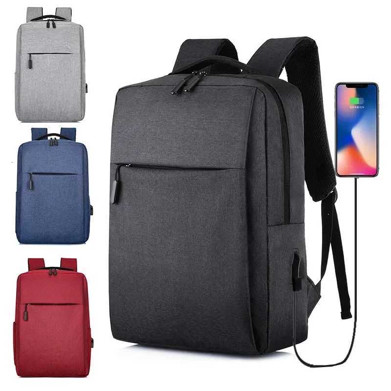 2024 New Versatile Business Bag USB Rechargeable School Bag Waterproof Laptop Bag Backpack W251025