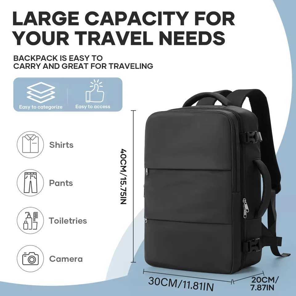 Ryanair 40x30x20 Luggage Cabin Bag 40x30x20 Bag Men Women 156inch Laptop Bag Business Travel BackpackCollege School Backapck W251025