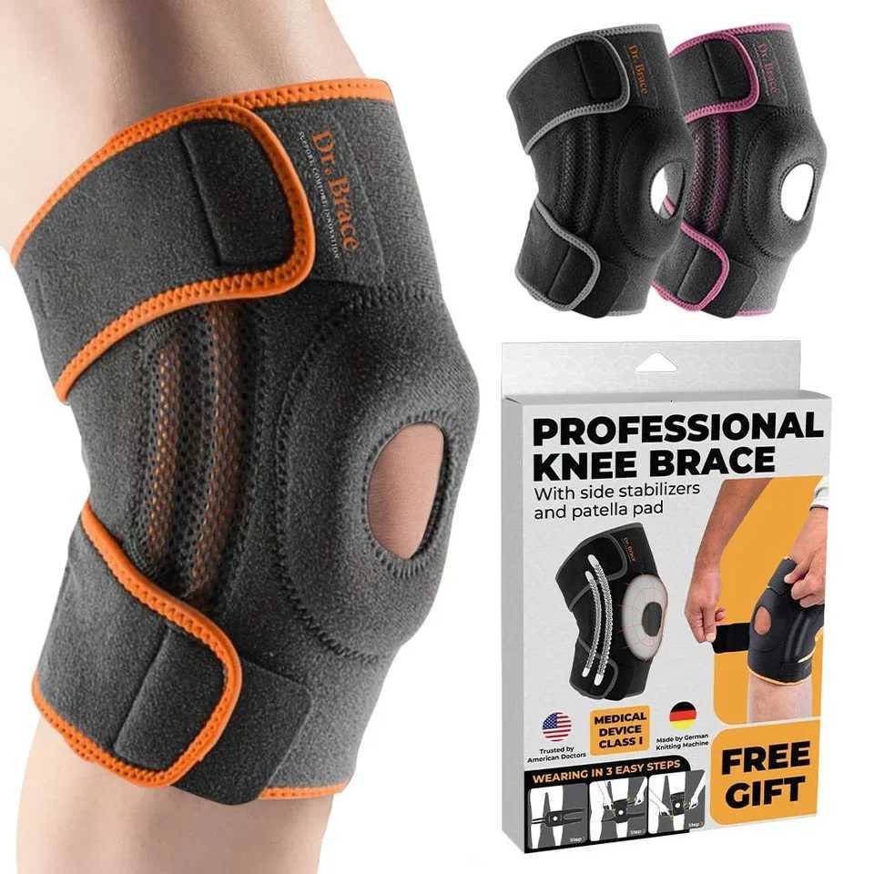 1pcs knee brace hiking outdoor running cycling mens and womens non slip spring support knee joint protection equipment Y251024