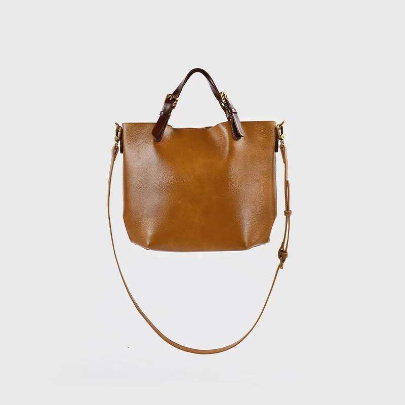 Jonlily Women Genuine Leather Shoulder Female Handbag Totes Casual Crossbody Small Daybag Commuter Bag Purse -Kg2022 Suotong1025