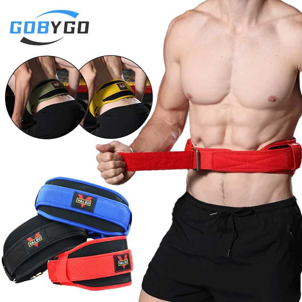 GOBYGO Weight Lifting Belts Gym Back Supports Gym Weights Cross Training Squatting And Pulling Exercise Waist Support Men Women Y251025