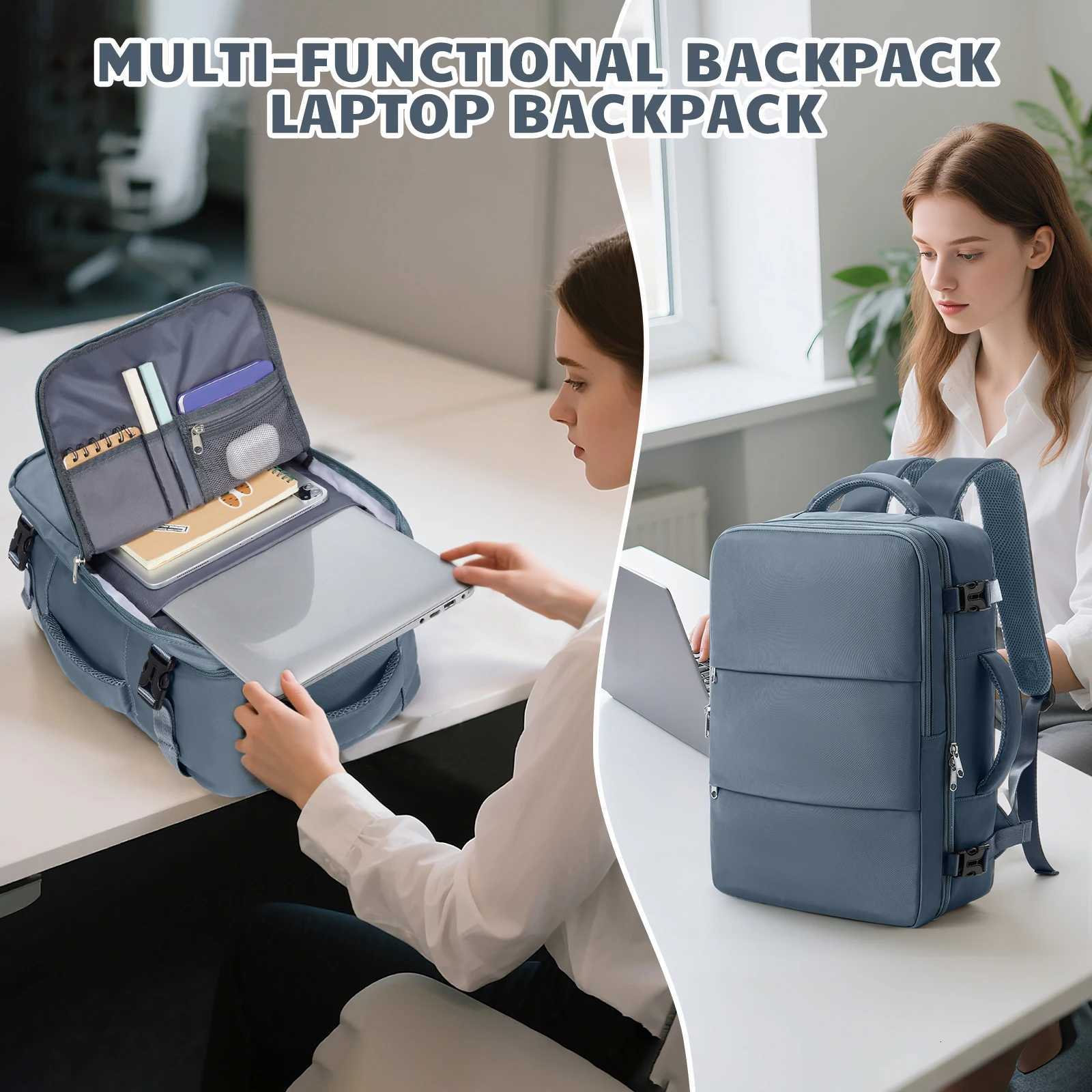 Ryanair 40x30x20 Travel Backpack Cabin Airplane Easyjet 45x36x20 Suitcases Waterproof Backpack Laptop Packbag Cabin Luggage Bag W251025