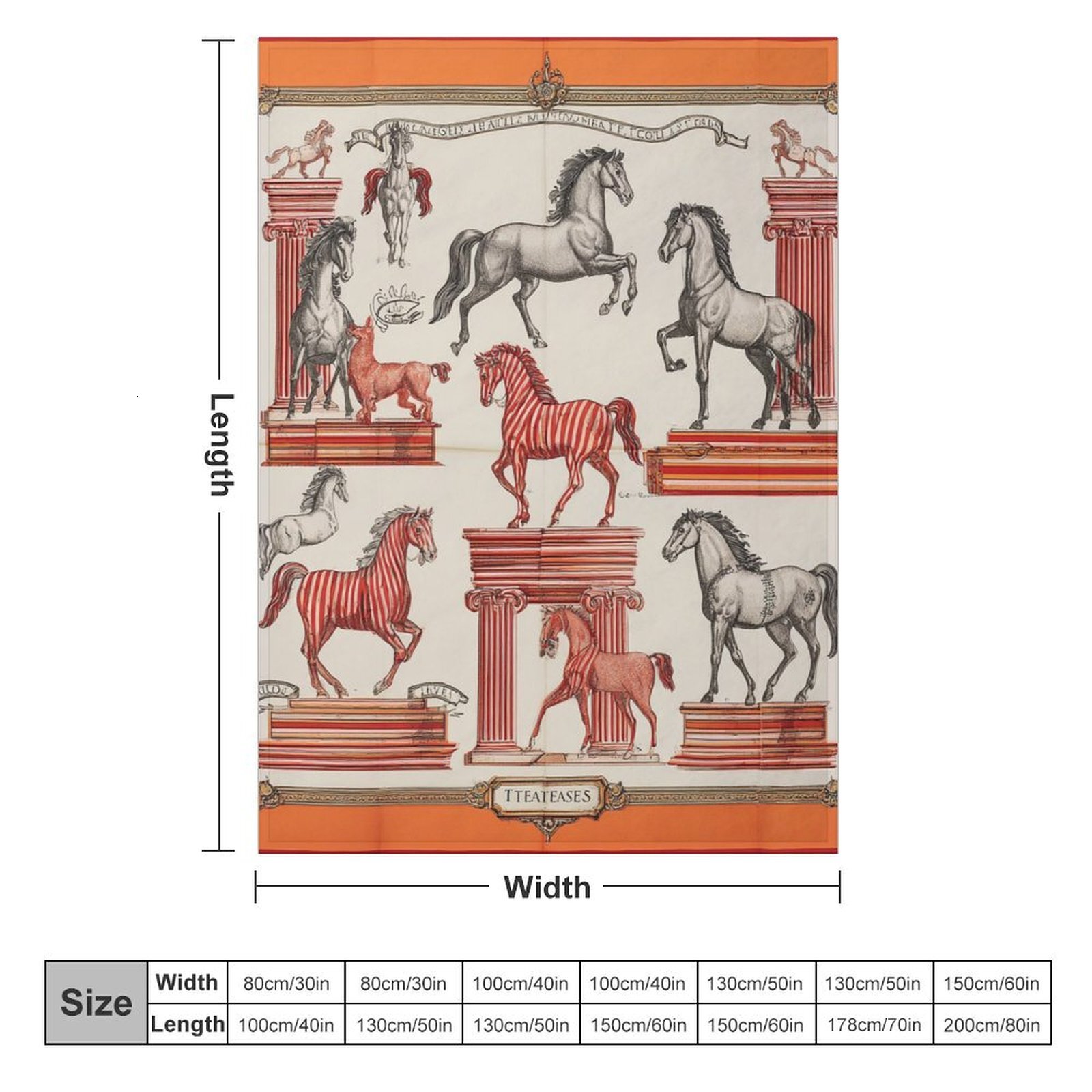 H Designer Horse blanket blanket throw cashmere vibration blanket copert Home Travel Throw Summer Air Conditioner Beach home bedding blankets throws H
