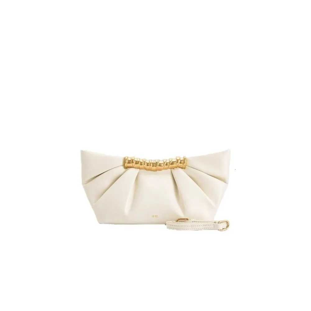 JW PEI Pleated Clutch Leia Metal Fashion Highend Bag Spring and Summer New Evening Clutch Women Z251024