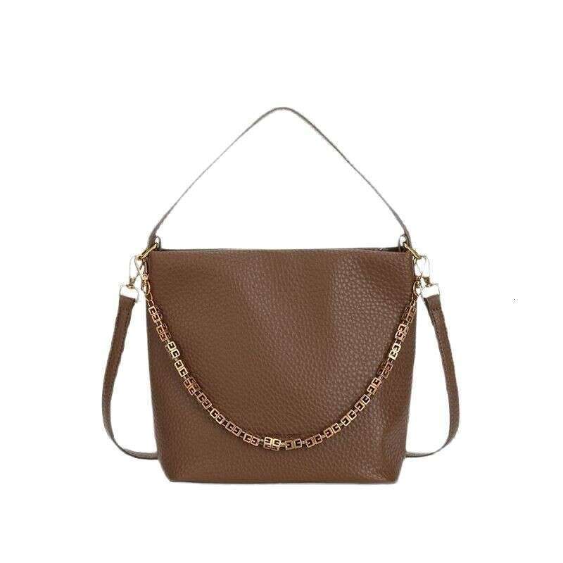 2025 Minimalist Handheld Bucket for Women, New High-end Soft Leather Fashion Single Shoulder Large Capacity Crossbody Bag