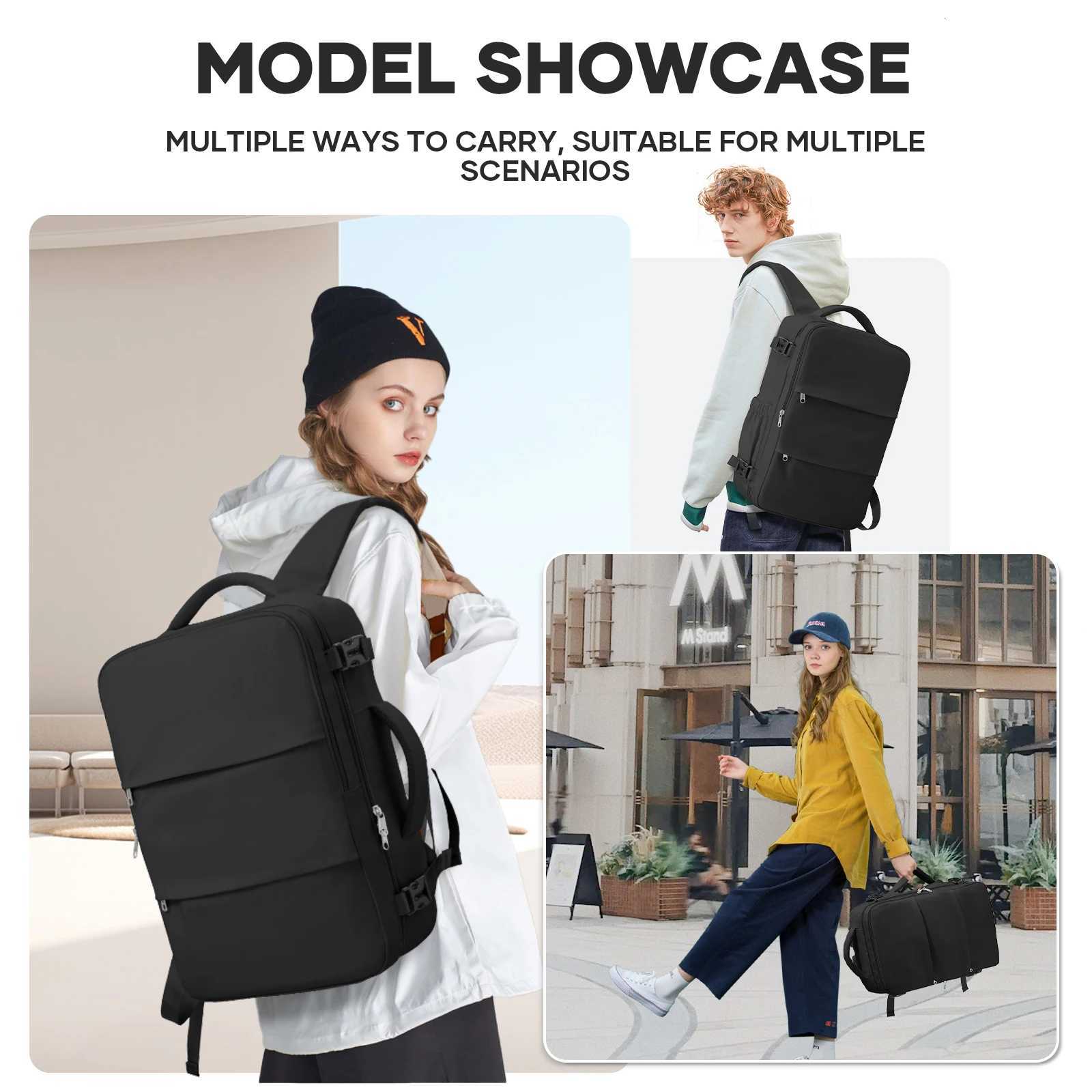 Ryanair Aircraft Cabin Bag 40x30x20 Travel Backpack Hand Luggage Travel Bags Business Laptop Bag Women Men Backpack Work Bag W251025