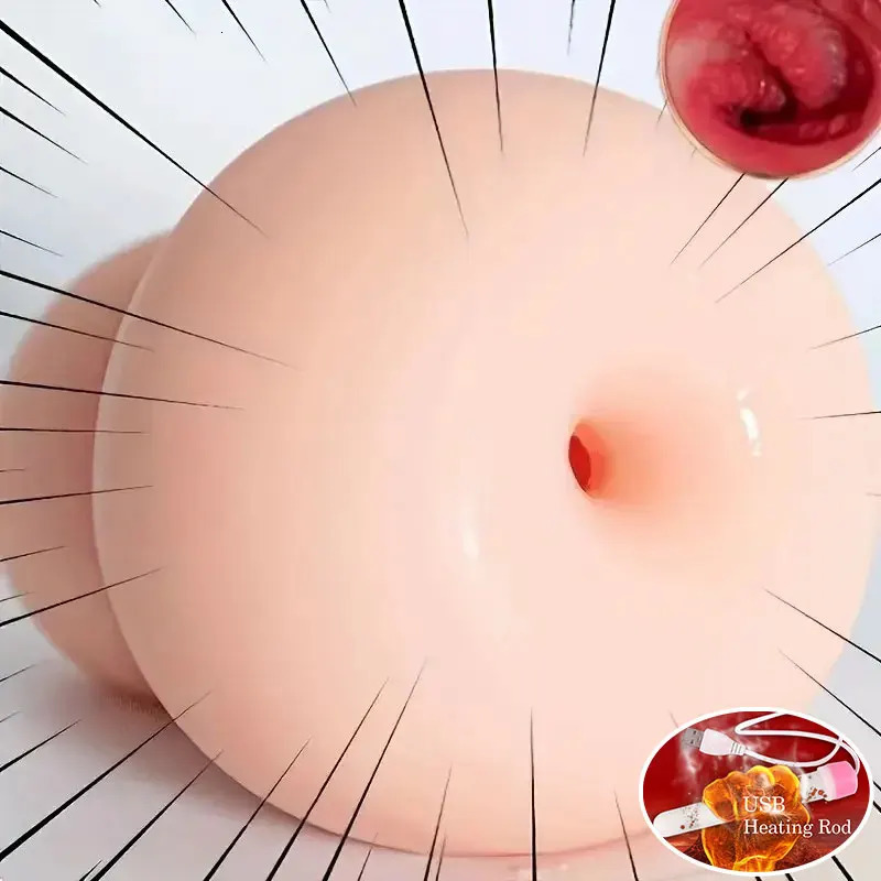 Male Masturbator Sex Toy for Adult Sexy Man Flesh Realistic Textured Pussy Anus Male Stroker Light Male Sex Toys Adult Supplies 251014