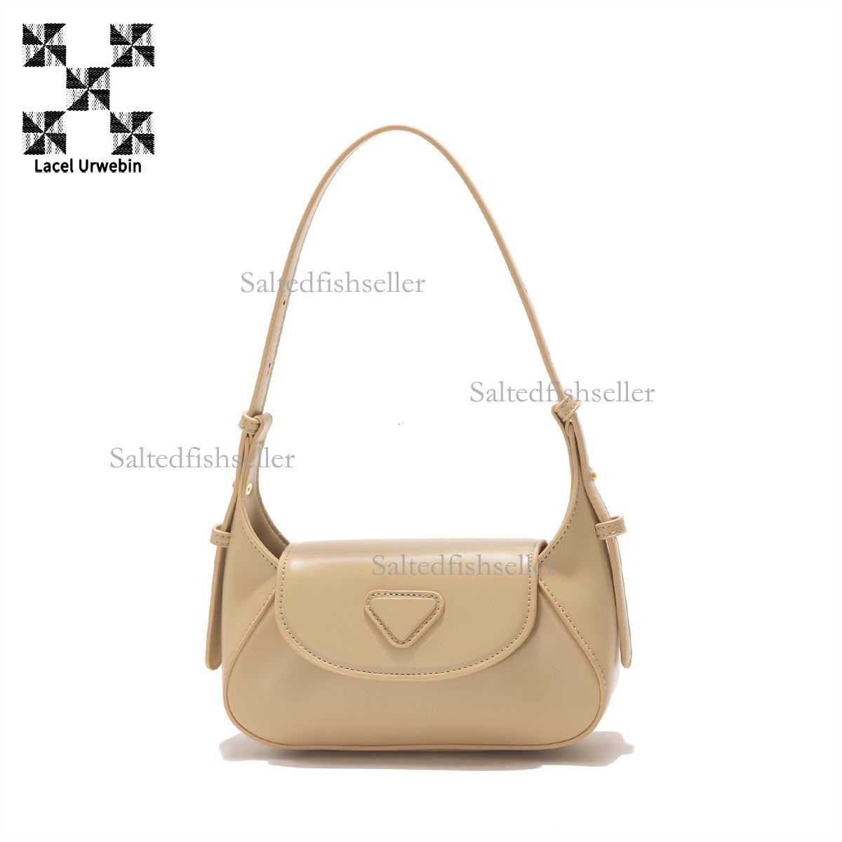 Lacel Urwebin Light Luxury Style Designer Women's Bag Dopamine Dressing Urban Minimalist Underarm Stick Bag Daily Versatile Single Shoulder Cross