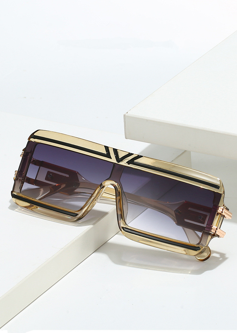 Designer Sunglasses For Women Men Oversized Sunglasses Fashion Classic Polarized Sunglasses Luxury Goggle Pilot PC Frame Oversized UV400 Eyewear K1049