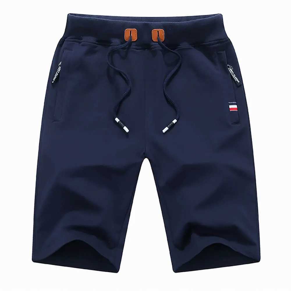 Men Casual Shorts New Summer Male Fashion Casual Short Mens Solid Color Fitness Breathable Shorts Men Drawstring ShortsXJ251025