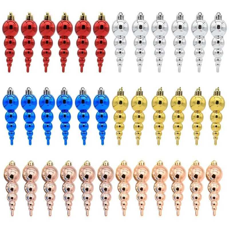 6pcs Christmas Decoration Christmas Tree Pendant Ornaments Props Christmas tree decoration C251024