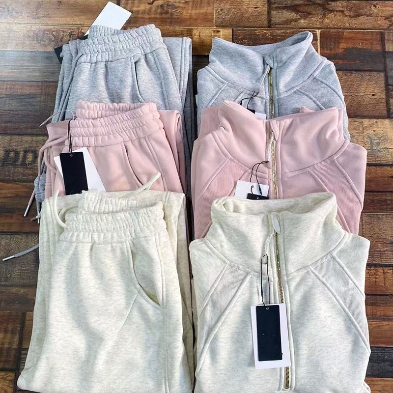 women clothes Yoga luluity lemonism set jackets Scuba Hoodie jacketss leggings Sweater luluity lemonism Workout leggings Sport Coat sets Sweatshirt Outfits men