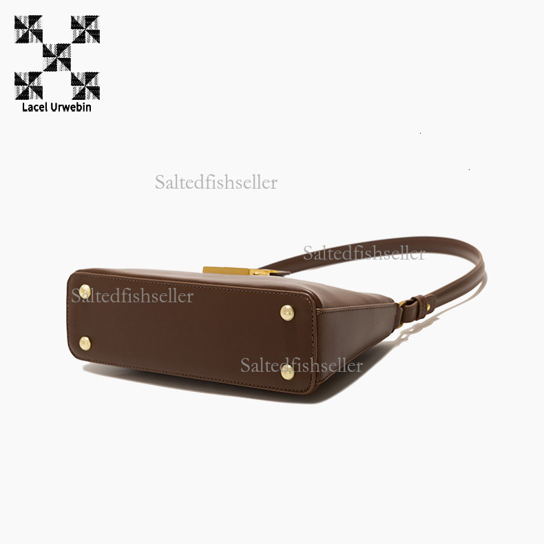 Lacel Urwebin Designer Women's New French Underarm Bag Luxury Commuter Shoulder Cross Shoulder Business Bag Large Capacity Trendy Brand Metal But