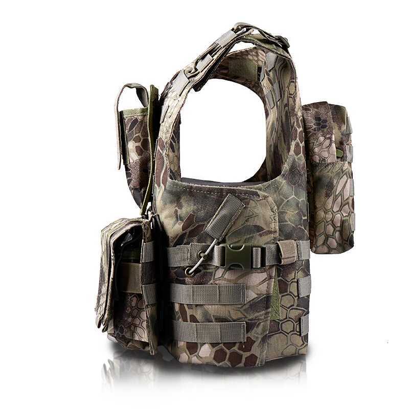 Tactical Vest Airsoft Assault Mol Vest Equipment Outdoor Clothing Hunting Camouflage Vest Combat Waistcoat Y251022