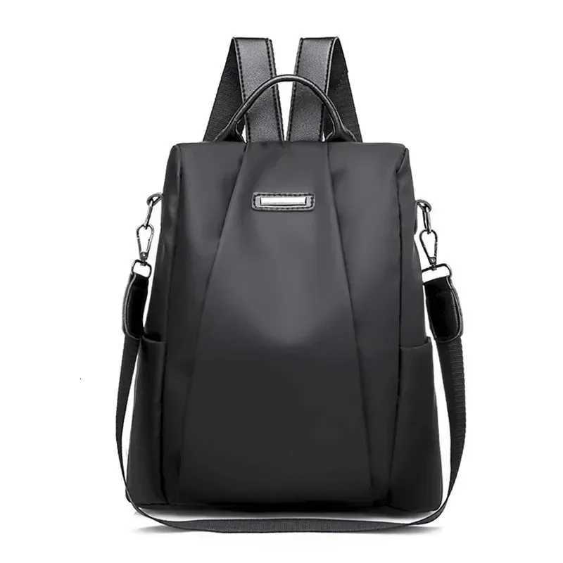 New womens fashionable multifunctional backpack solid color backpack detachable casual portable shoulder strap W251025