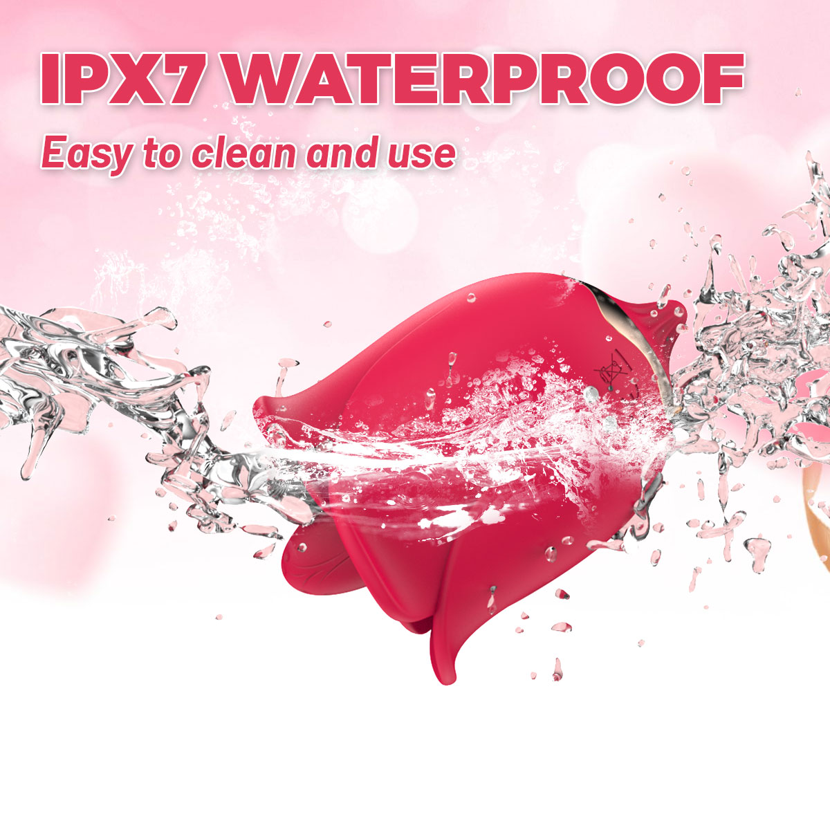 Intimacy Enhancer: Life-Like Silky Smooth Rose Sex Toy with Powerful Vibes
