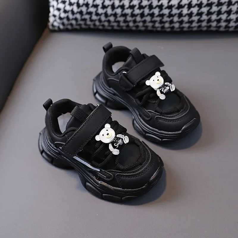 Spring Autumn New Children Sports Shoes Boys Breathable Leather Fashion Shoes Kids Shoes for Girls Baby Shoes Toddler SneakersT251025