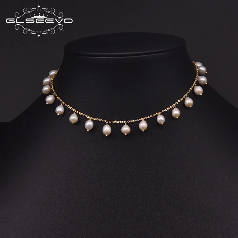 Natural FreshWater Pearl Pendant Necklace Woman 2025 Trend 18K Gold Plated High Quality er Jewelry Gifts For Girlfriend 251016