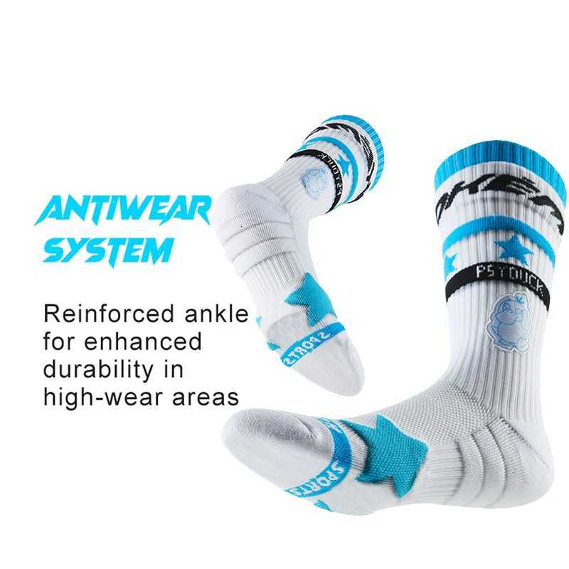 Professional Sport Socks for Men Women Compression Support Non Slip High Cut Basketball Socks Moisture Absorption Socks Y251024