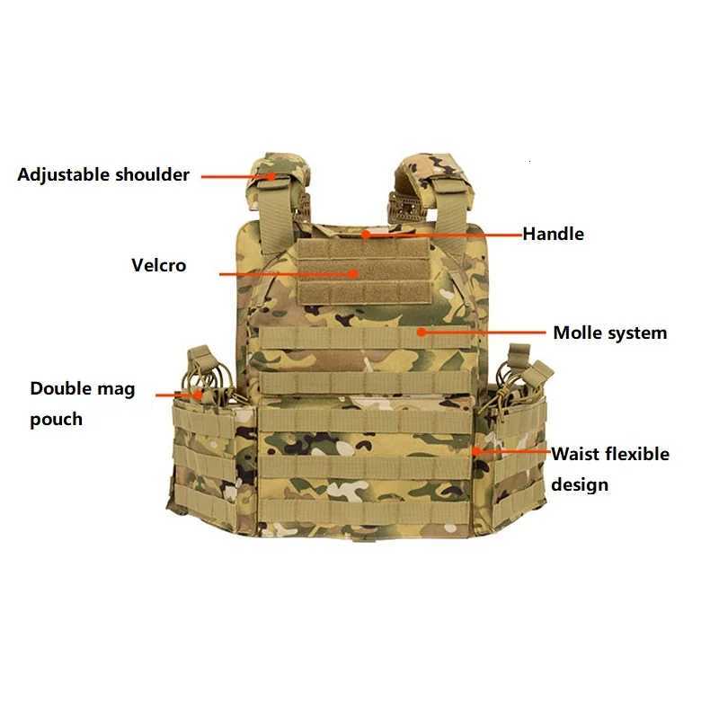 Chaco Tactico High Quality Quick Rease Tactical Vest Hunting Plate Carry Armor Combat Airsoft Vest Accories Gear Y251022