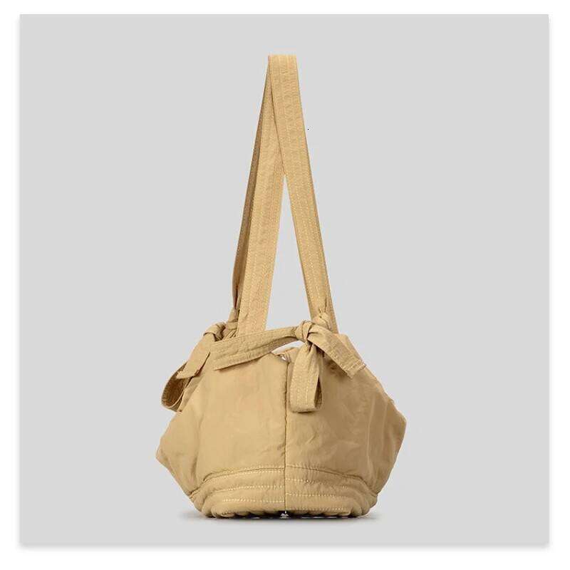 Girls Lightweight Underarm Bags Women Candy Color Bow Zipper Single Shoulder Crossbody Bag Puffy Elegant Commute Handbags Purses 251023 1025