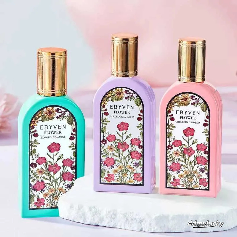Eau De Toilette Perfume Set For Women, Floral Scent, Long-Lasting Fragrance, Blooming Water Of Flowers, Valentine's Day Gift Ddmylucky