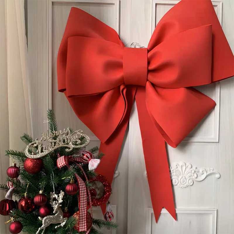 Christmas Decoration Big Bow EVA Shop Display Wedding Arch Birthday Party Festivity Occasion Car Decor Giant Bow DIY Material C251024