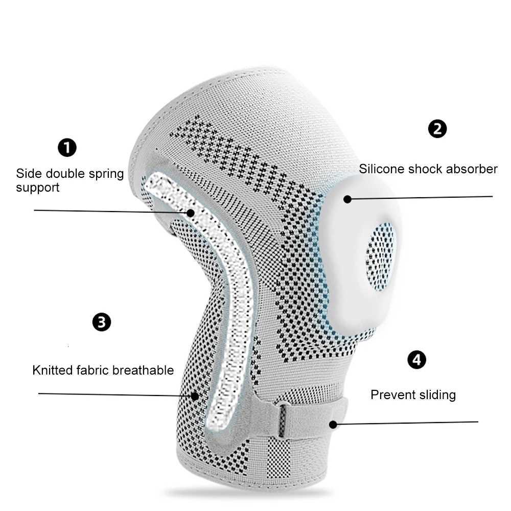 1PCS Knee Braces with Strap for Knee Women and Men Knee Compression Sleeve for Arthritis ACL Meniscus Tear Joint Pain Relief Y251024