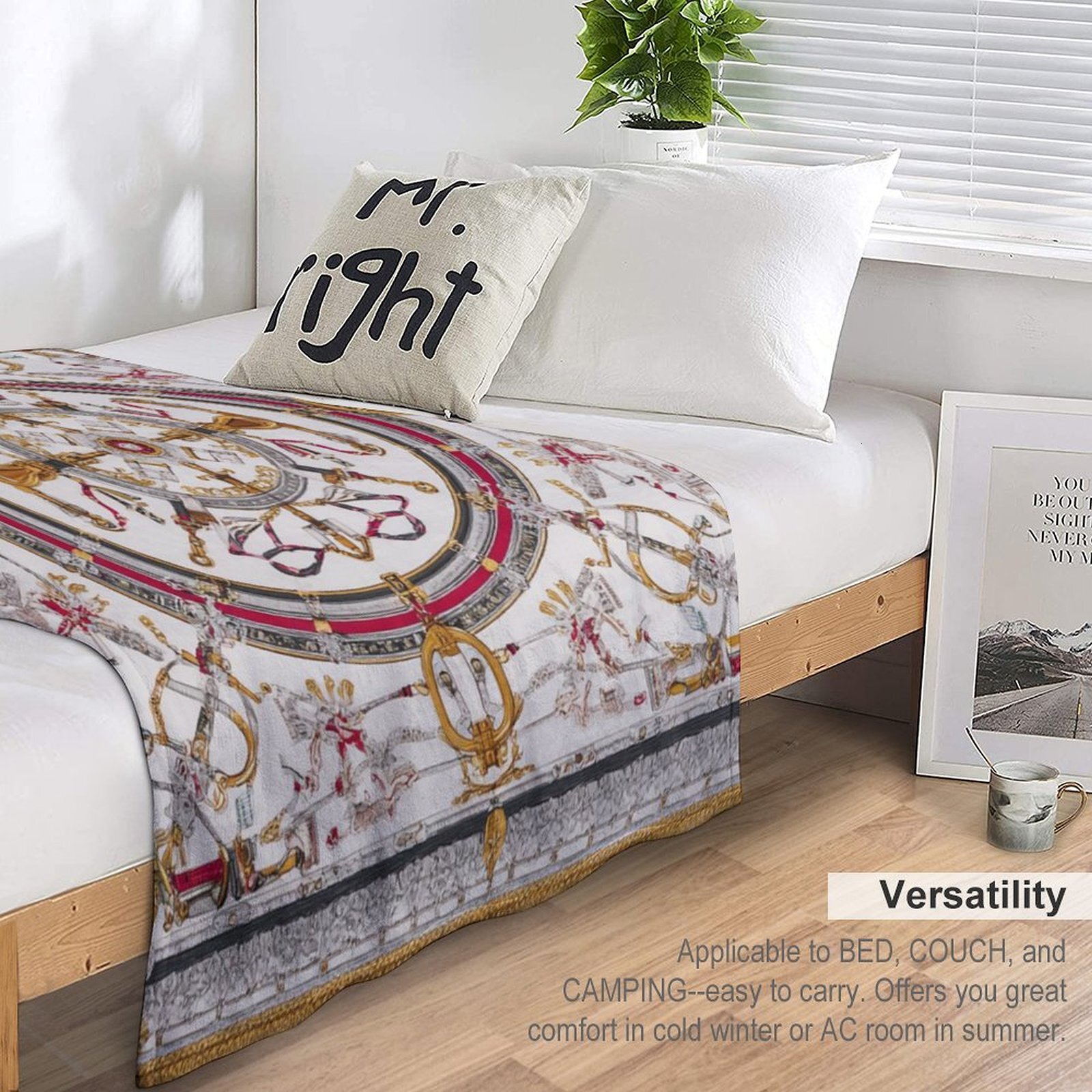 H Designer Horse blanket blanket throw cashmere vibration blanket copert Home Travel Throw Summer Air Conditioner Beach home bedding blankets throws H