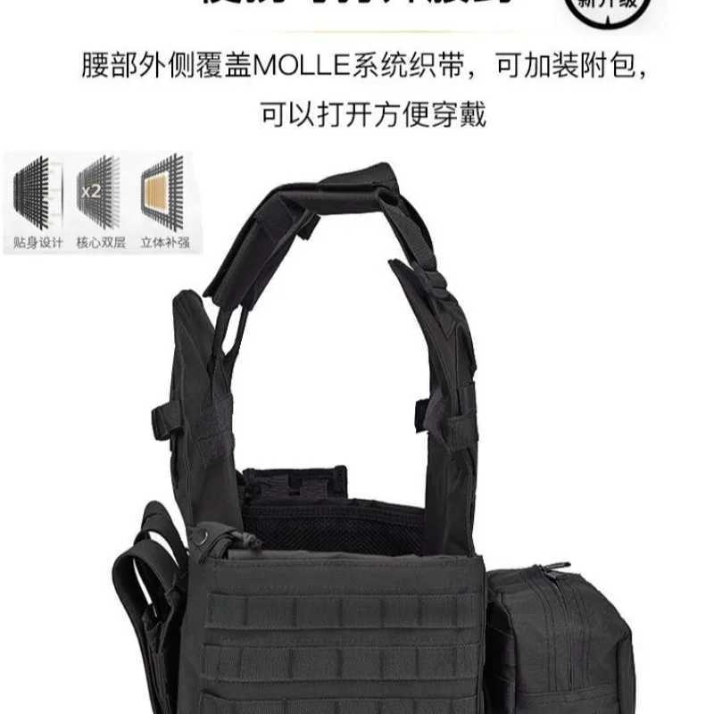 Children Nylon Gear Tactical Vest Body Protection Hunting Carrier Children Accories Pouch Training Cam Kid Camo Vest Y251022