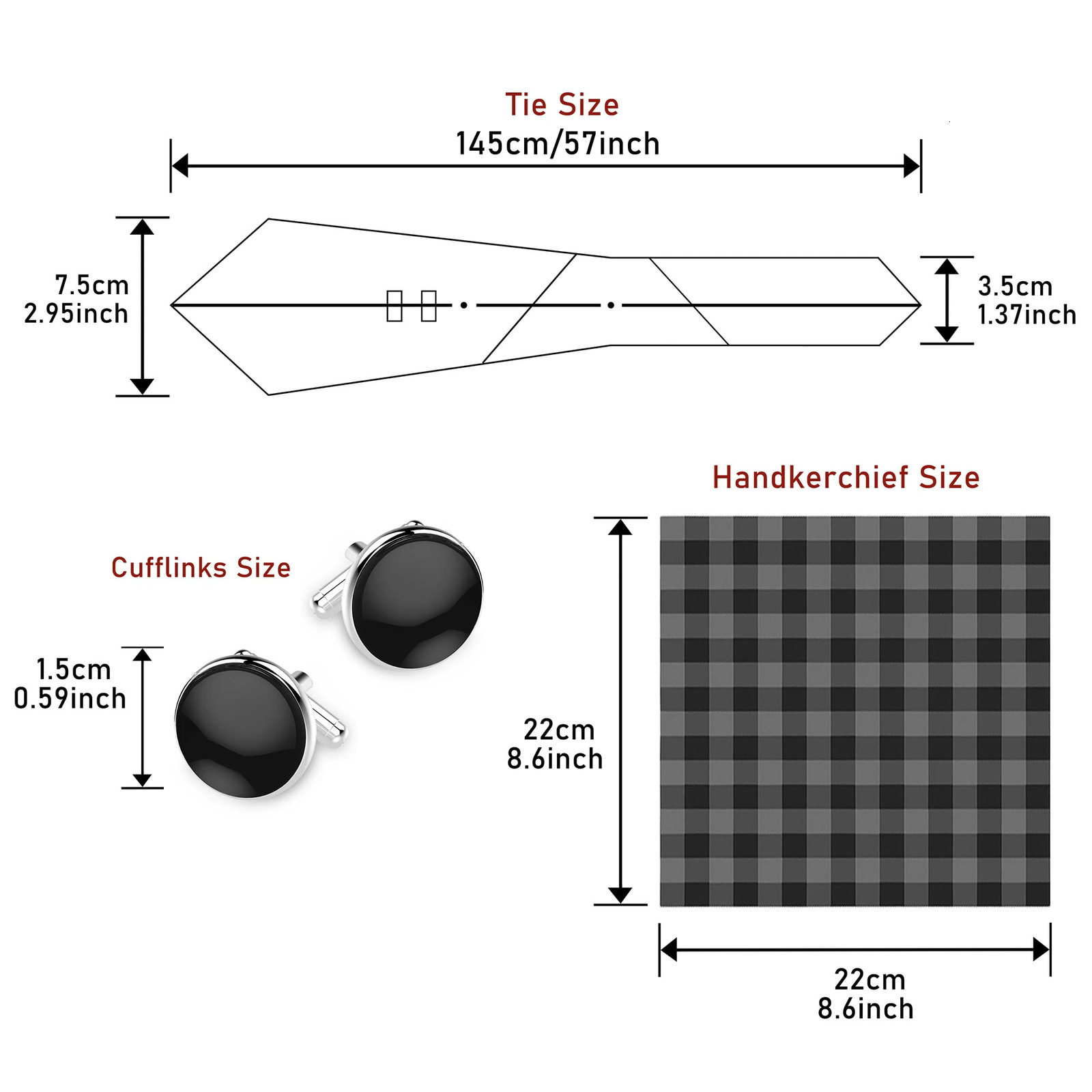 Top Grade Fashion Blue Dot Tie Pocket Square Cufflinks Set For Men Gift Box Wedding Gravatas Fit Formal Party 251023