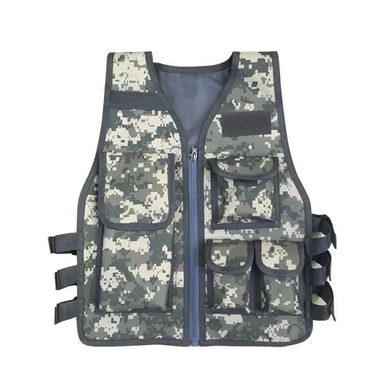 Kids Tactical Vest Special Costumes Forces Children Camouflage Jung Clothing Military Hunting Combat Army Bultproof Uniform Y251022