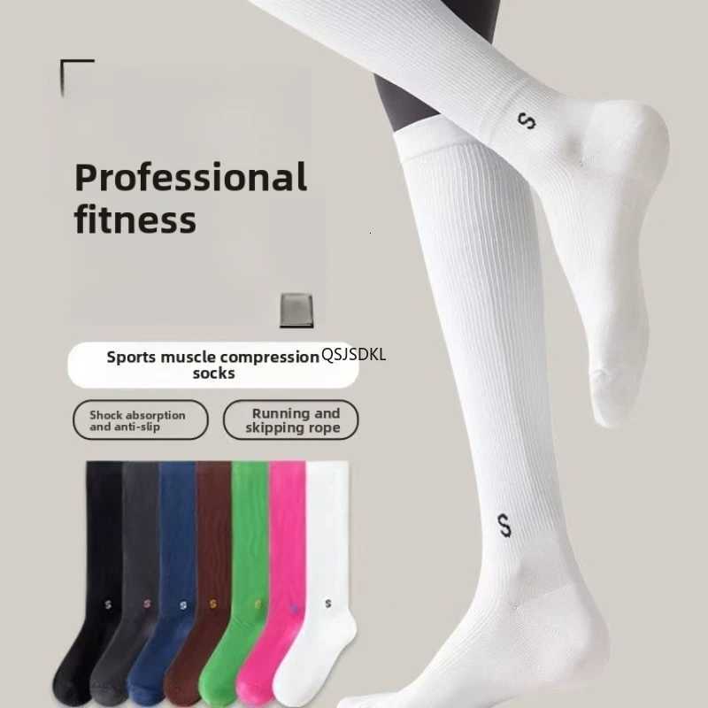 Professional Running Skipping Rope Calf Compression Socks women High Elasticity Breathability All Season Universal Sports Socks Y251024
