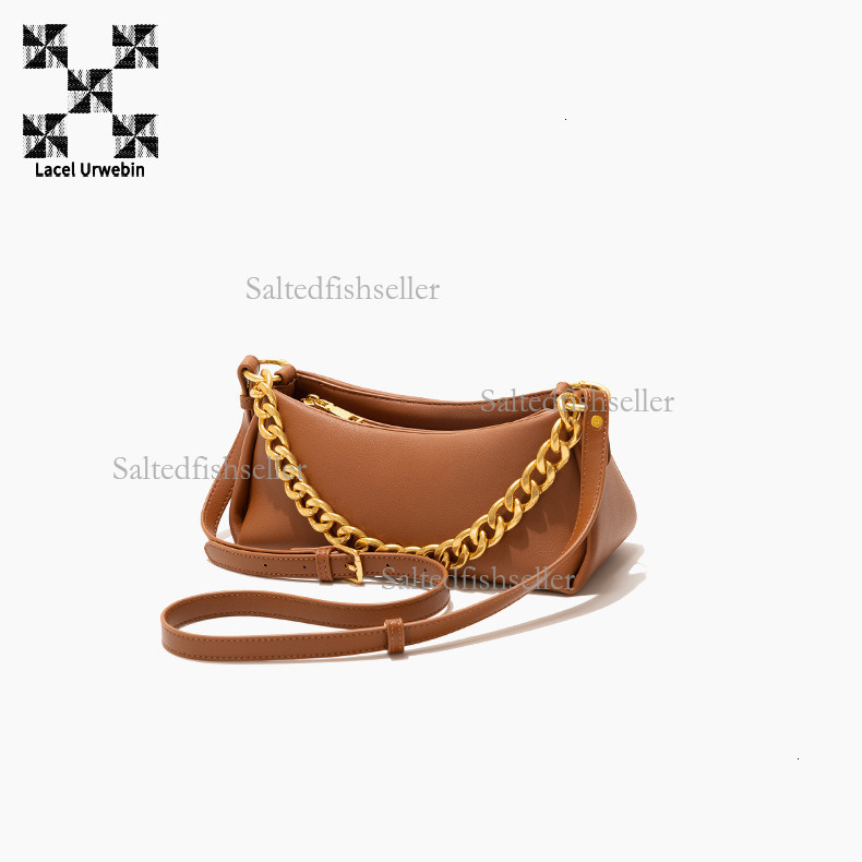 Lacel Urwebin New Fashion Underarm Bag for Women French Commuter Bag 2025 Versatile Single Shoulder Crossbody Chain Handbag Free shipping