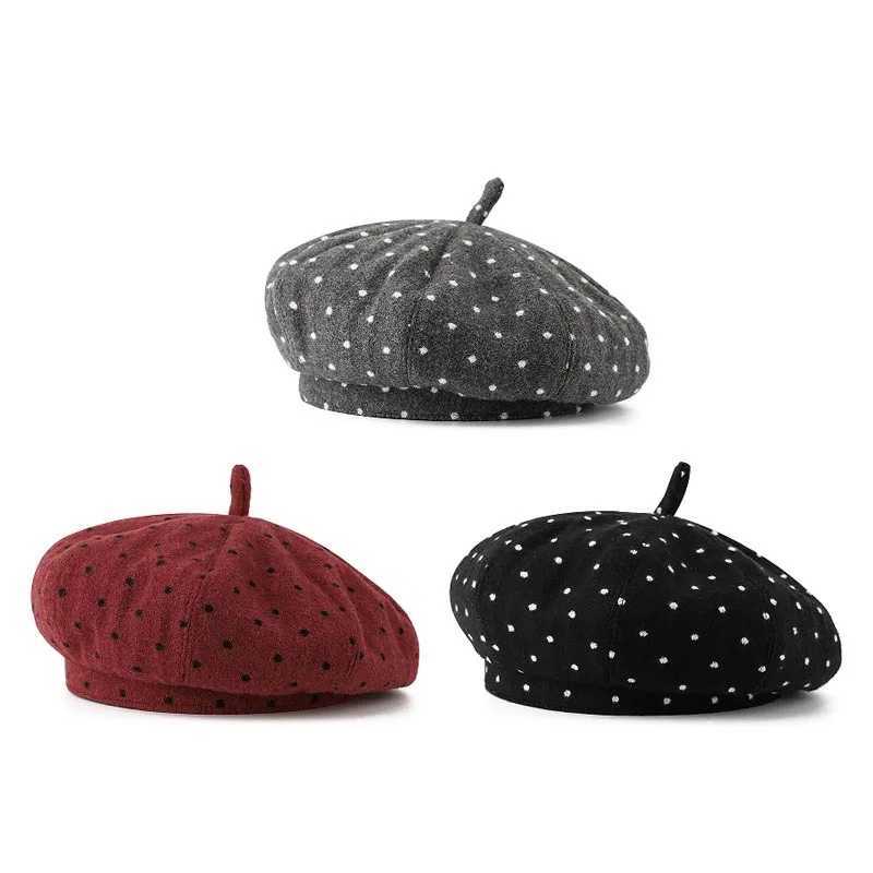 Beret Wen Autumn Winter Hats For Wen Sweet Painter C Korean Style Fashion Vintage Hat Fem Y251025