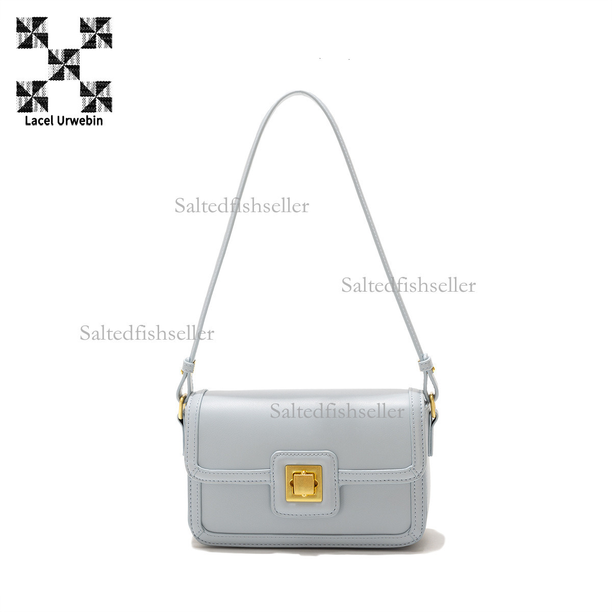 Lacel Urwebin Designer Luxury Women's Handbag Summer New Fashion Commuter Single Shoulder Crossbody Bag Versatile Underarm Small Square Bag Trend