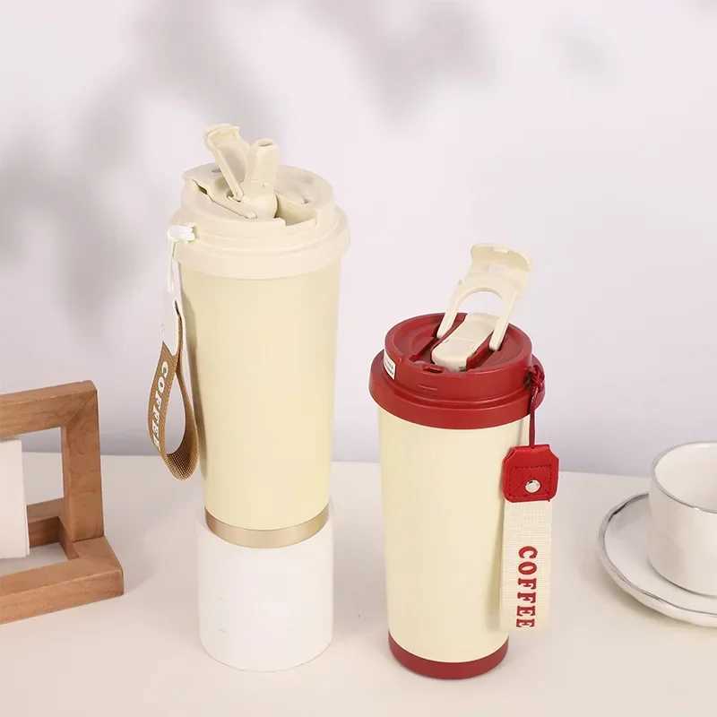 17oz Coffee Thermal Mug Stainless Steel Thermoses 316 Tumbler Portable Travel Insulated Mugs Vacuum Flasks Isotherm Water Bottle J251025