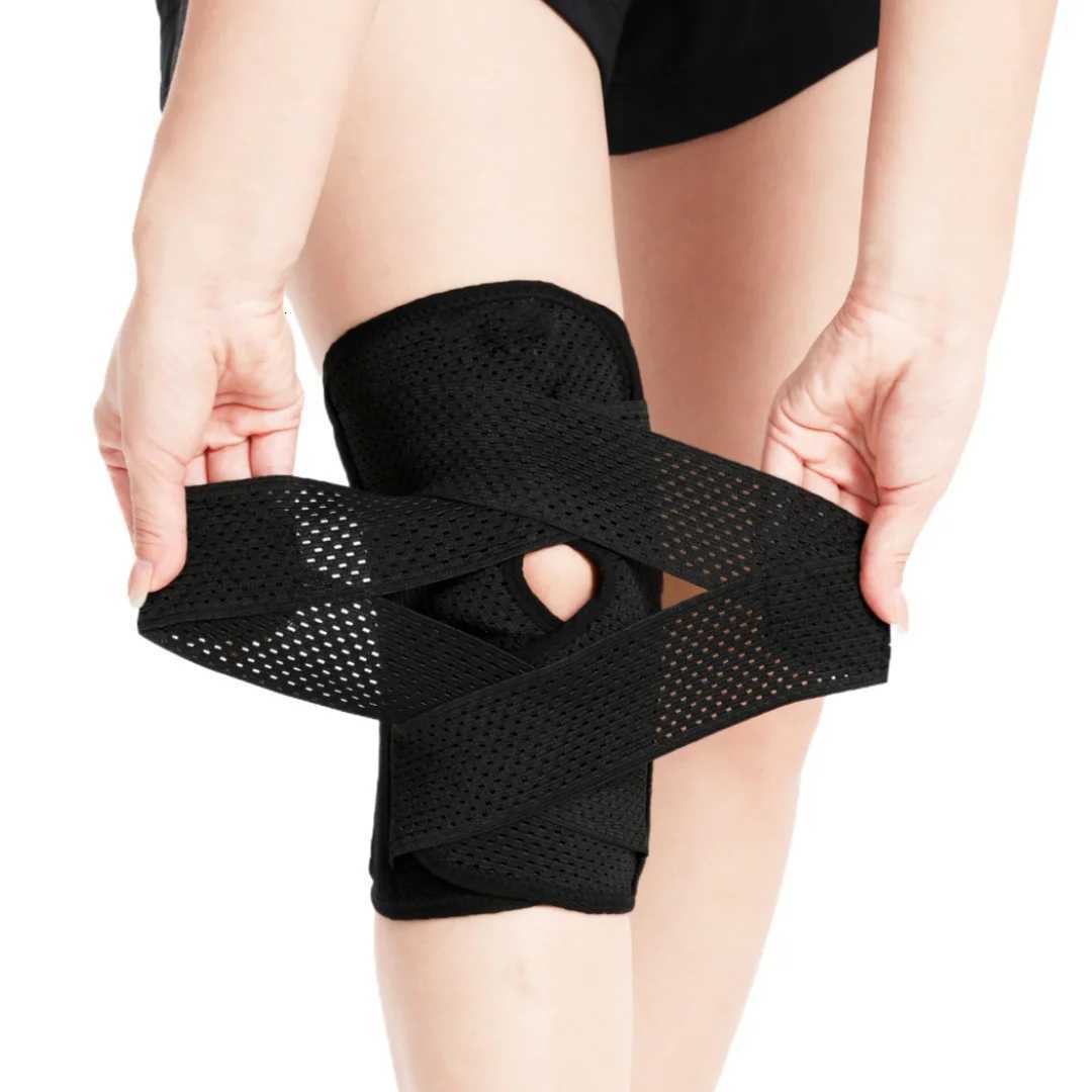 Adjustable Lightweight Compression Knee Brace Meniscus Patella Knee Support Strap Knee Wrap Knee Pads Joint Protector for Sports Y251024