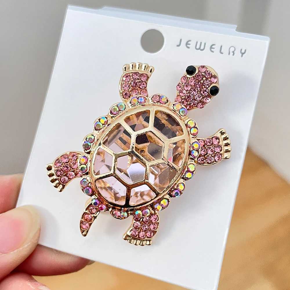 Anime Cartoon Tortoise Brooch Blue Pink Turtle Badge Souvenir Gift Marine Animals Lapel Pins J251115