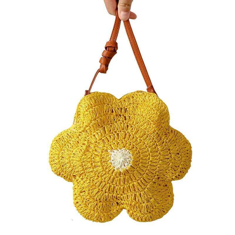 Jonlily Women Grass Woven Shoulder Female Small Handbag Totes Casual Mini Crossbody Cute Daybag Beach Bag Purse -Kg1820 Suotong251025