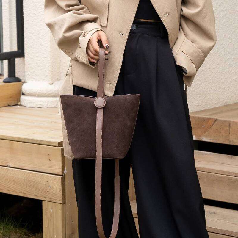 Jonlily Women Genuine Leather Shoulder Female Handbag Totes Casual Crossbody Bucket Daybag Commuter Bag Purse -Kg2069 251025